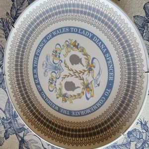 Commemorative Royal Wedding Plate.